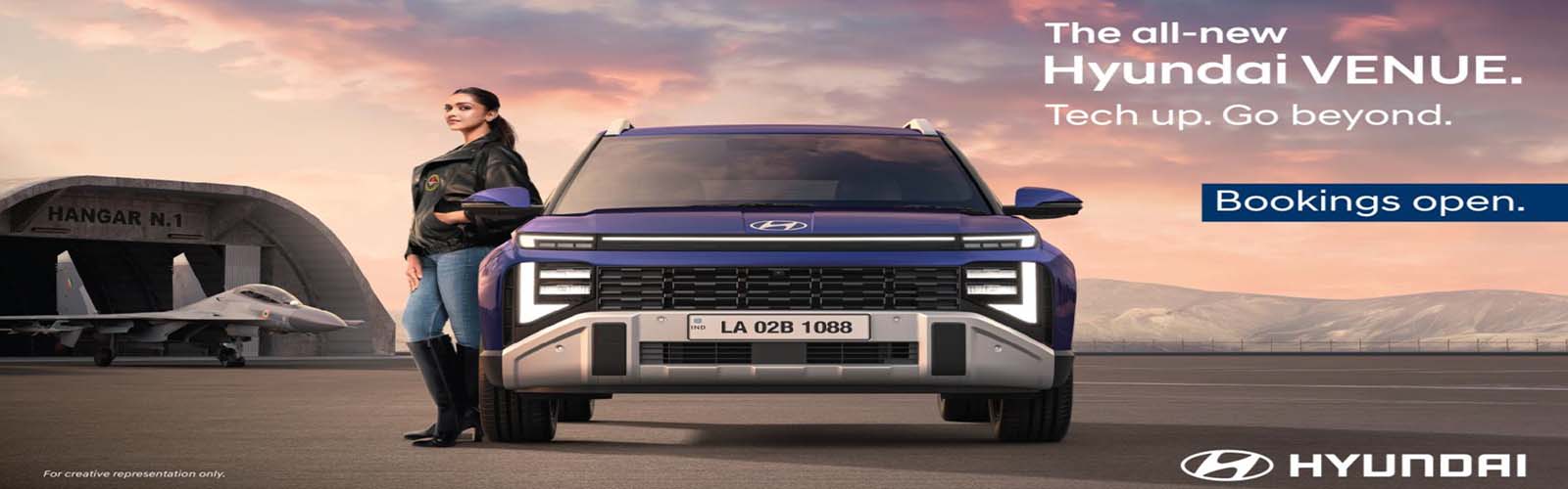 New Hyundai VENUE Bookings Open banner