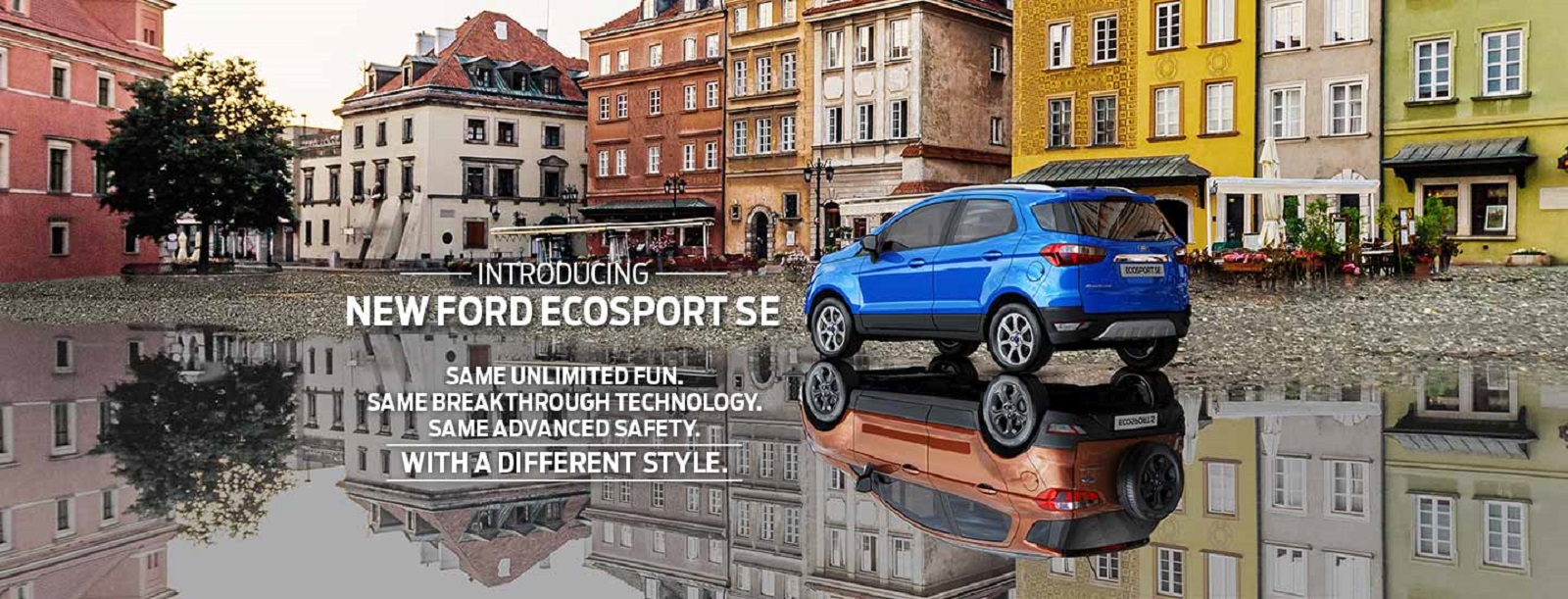 Ford Ecosport SE banner