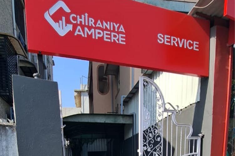 ampere zeal showroom