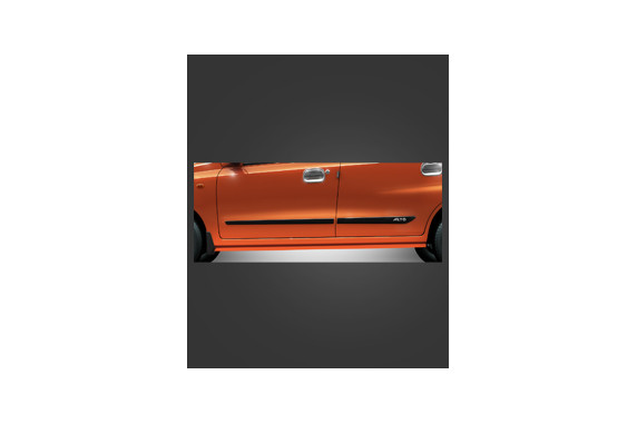 Enhances looks of the car . Withstands impact thereby protects the car from side scratches . 3 m tape used for installation
