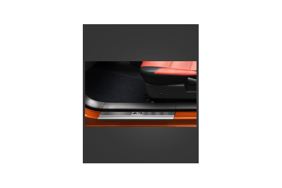 Enhances the aesthetic of your Car. Gives protection to the original paint. Scratch resistant and anti corrosive. Customized as per Car Sill area. Made of Stainless steel.
