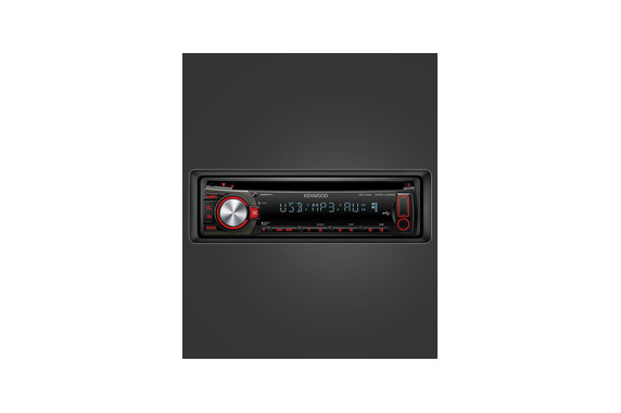 Front USB interface Max power output - 50W X 4 MP3 playback with ID-3 tag
